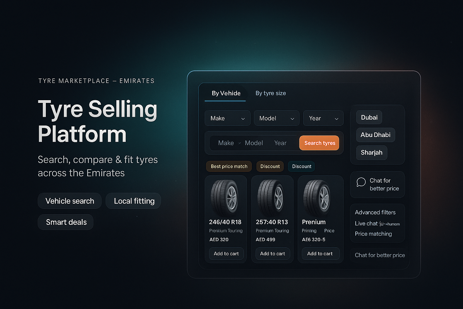 Tyre Selling Platform