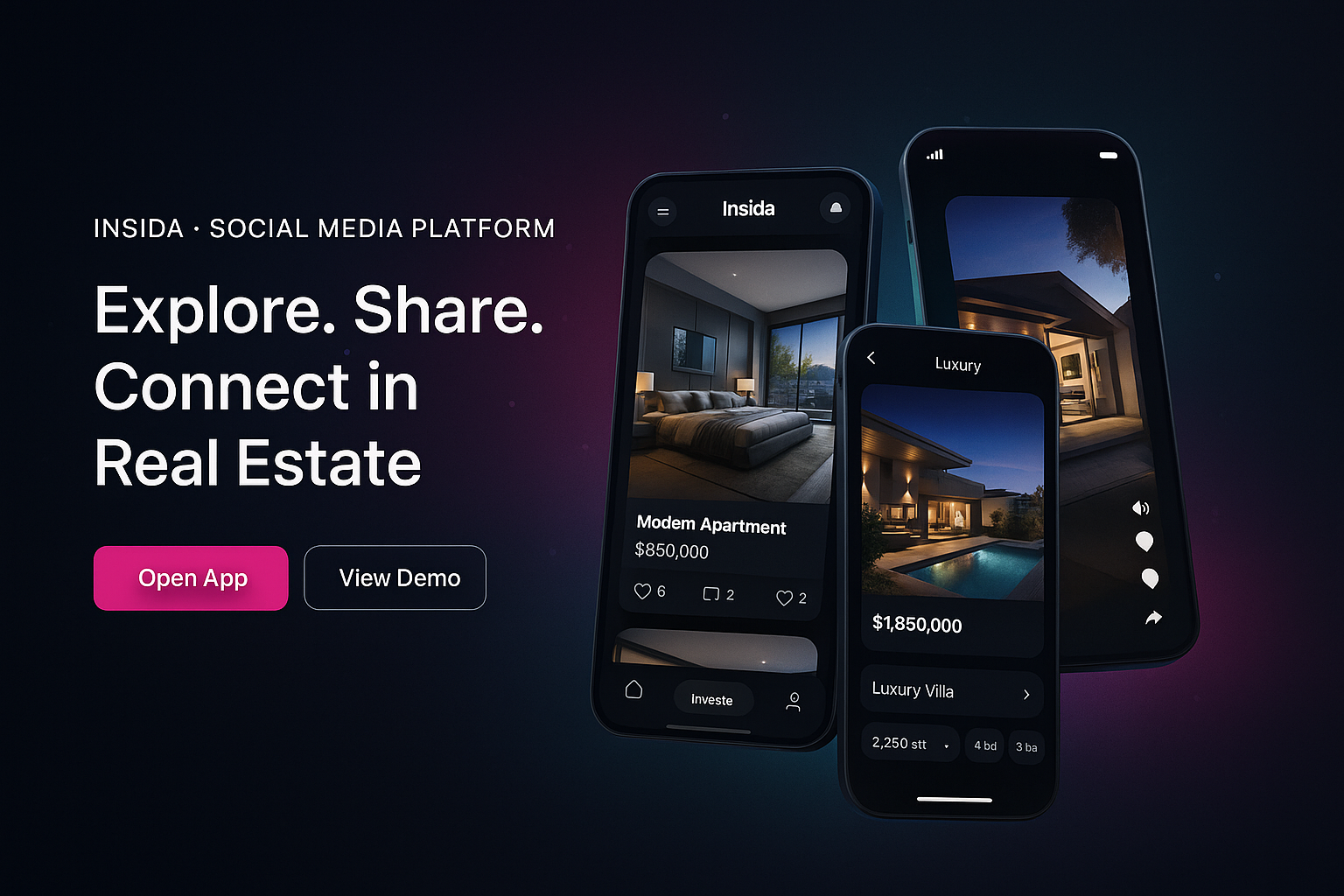 Social Media Platform - Insida