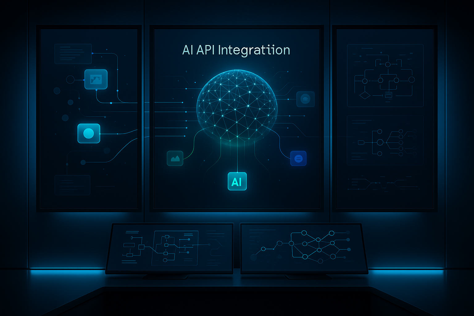 AI integration visualization