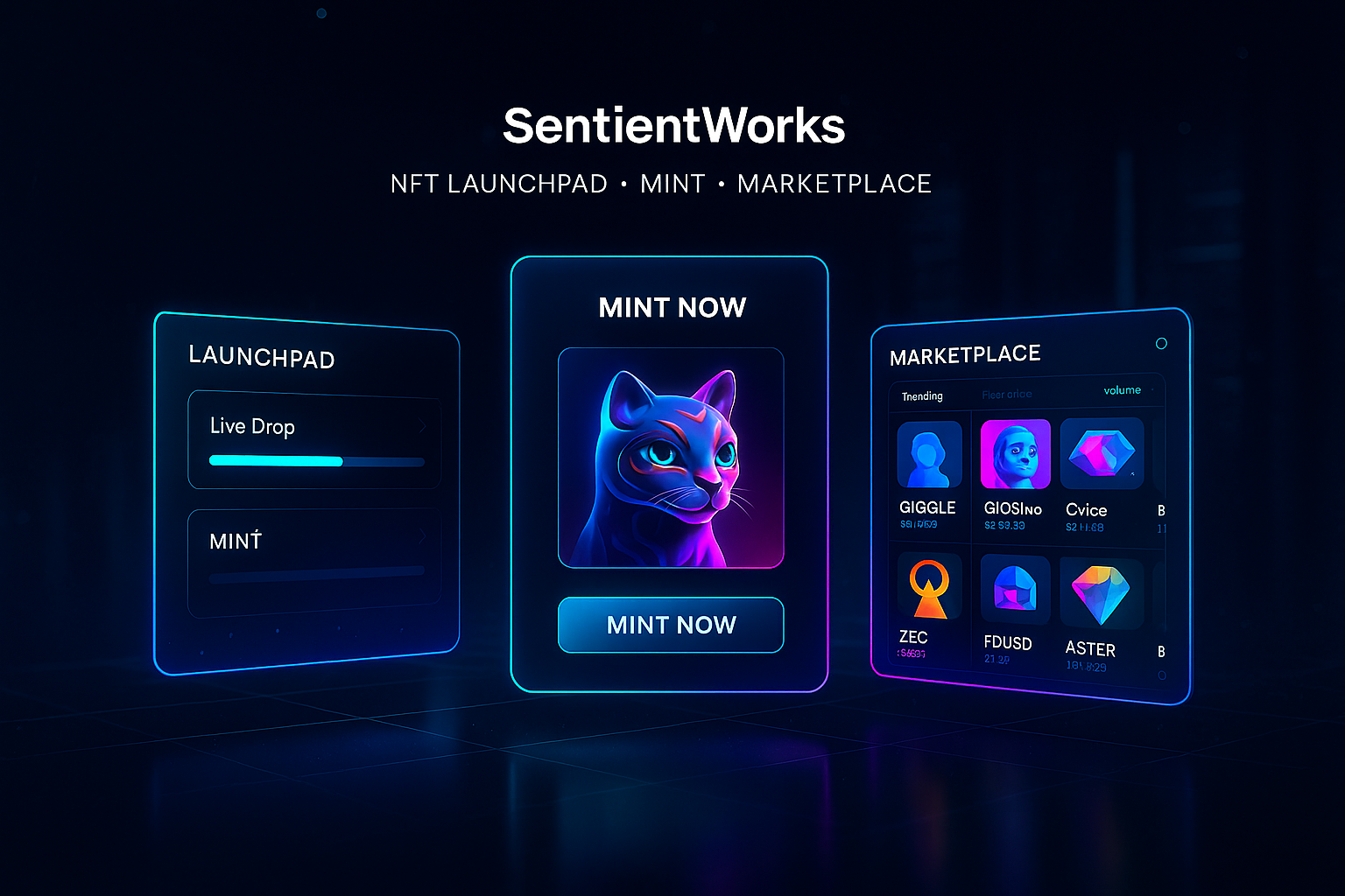 NFT Launchpad/Mint/Market Place