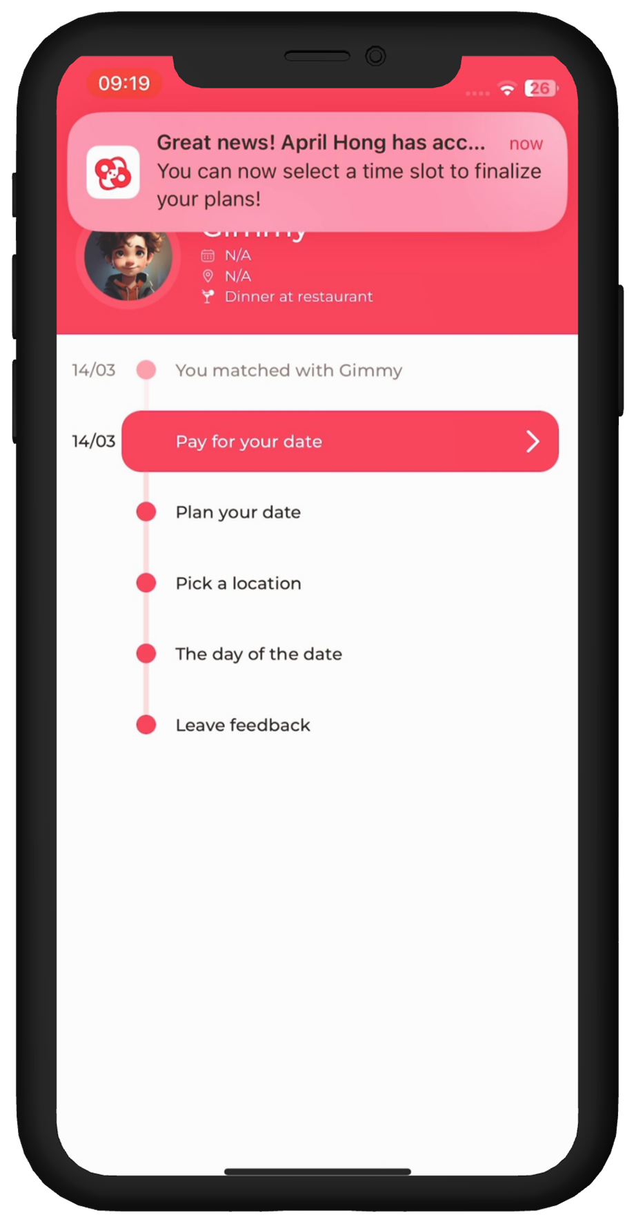 Dating App Screen 9