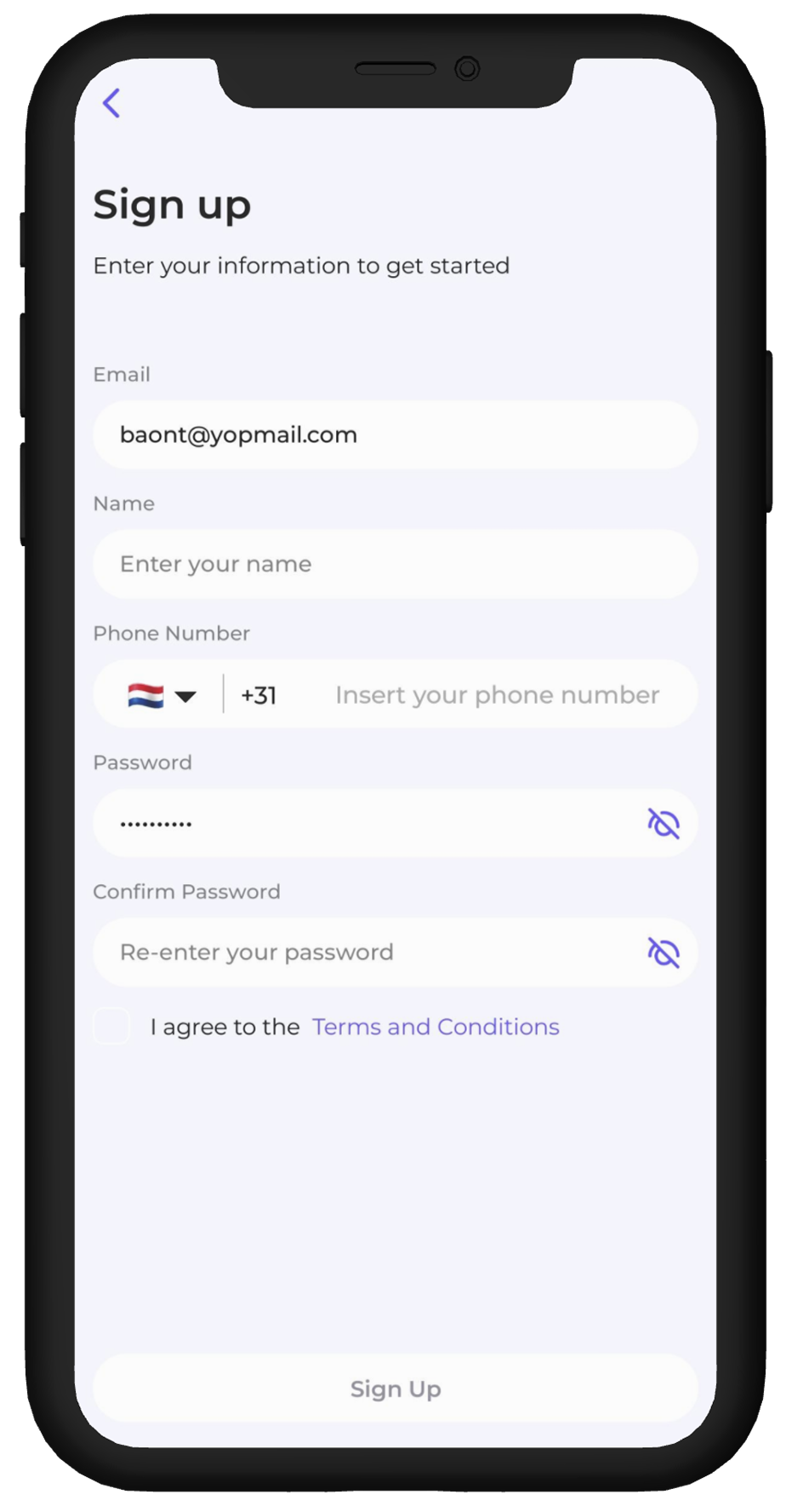 Digital Wallet Screen 2