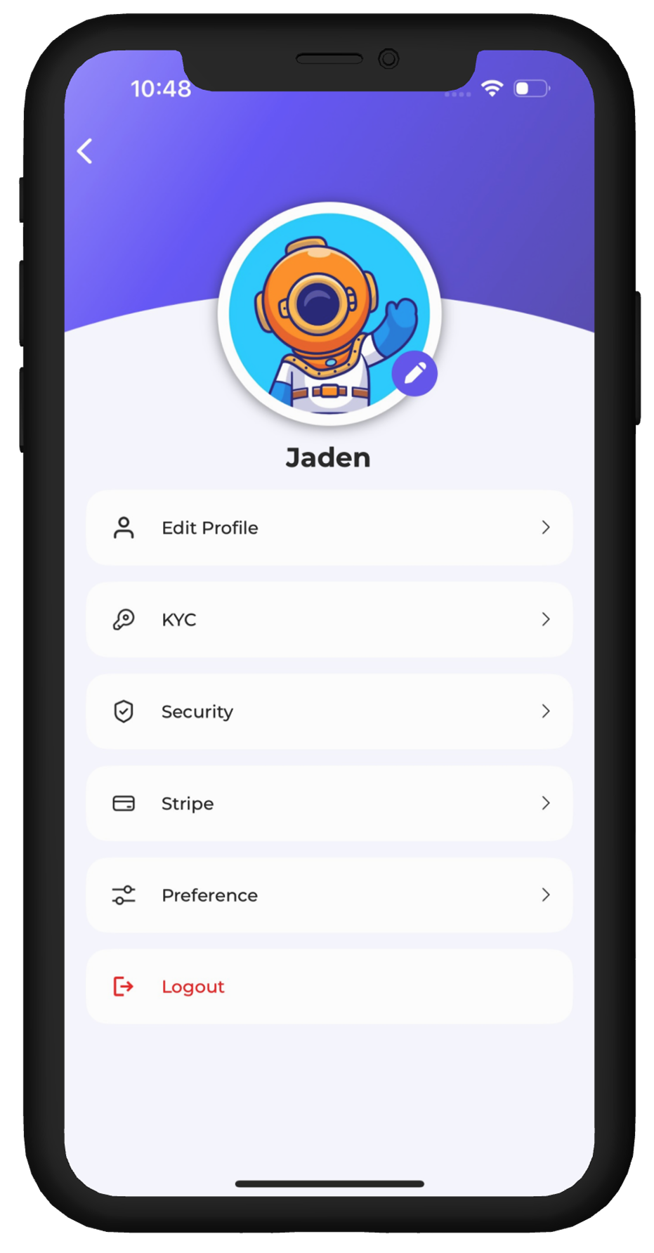 Digital Wallet Screen 6