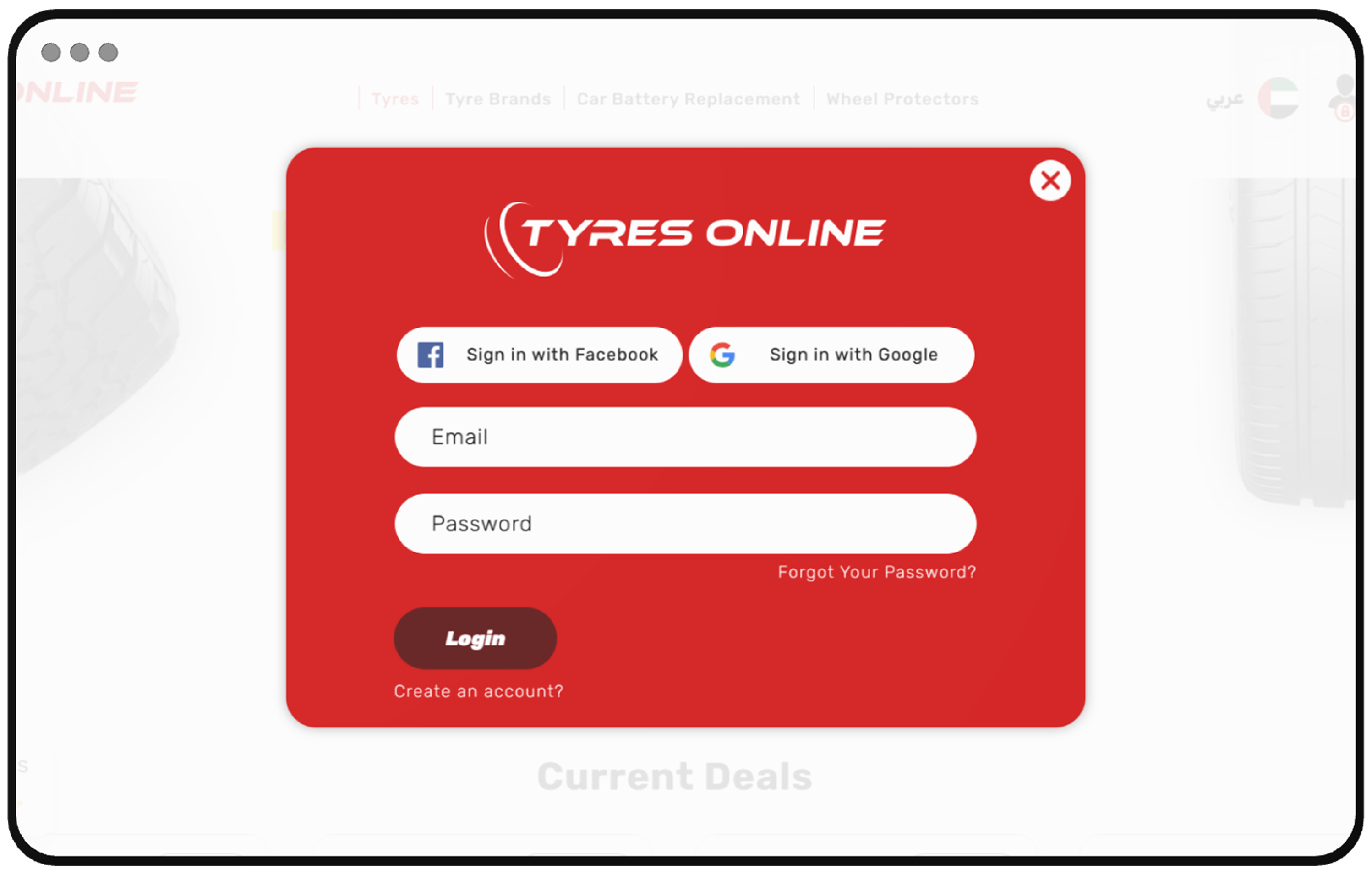 Tyre Selling Platform Web App 1