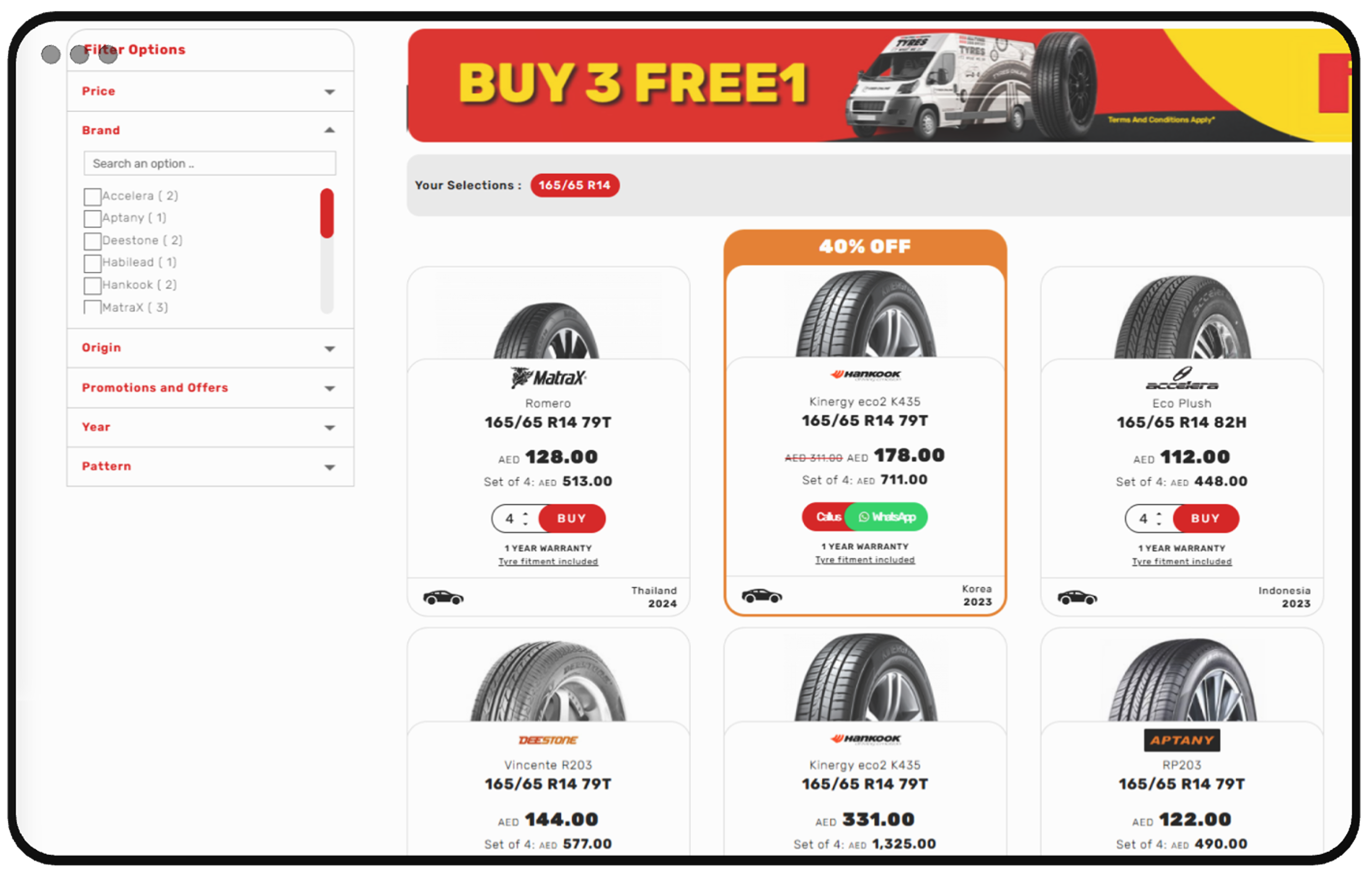 Tyre Selling Platform Web App 3