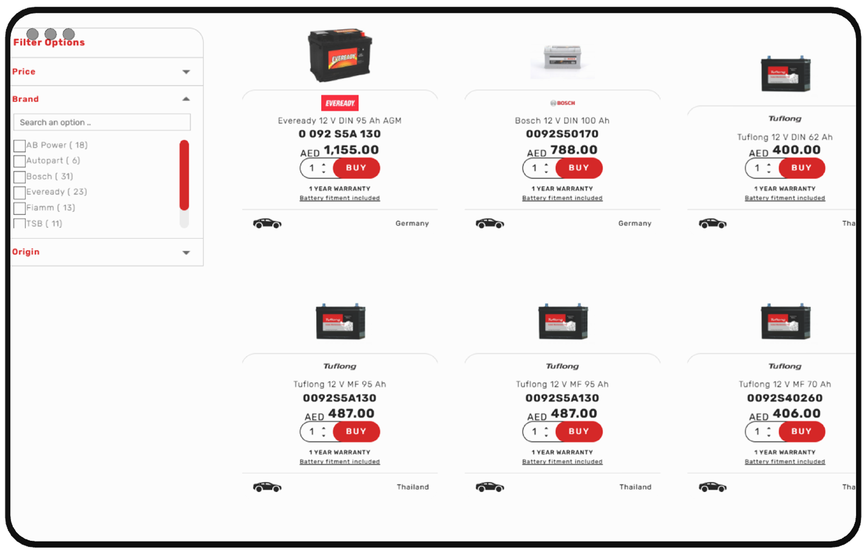 Tyre Selling Platform Web App 6