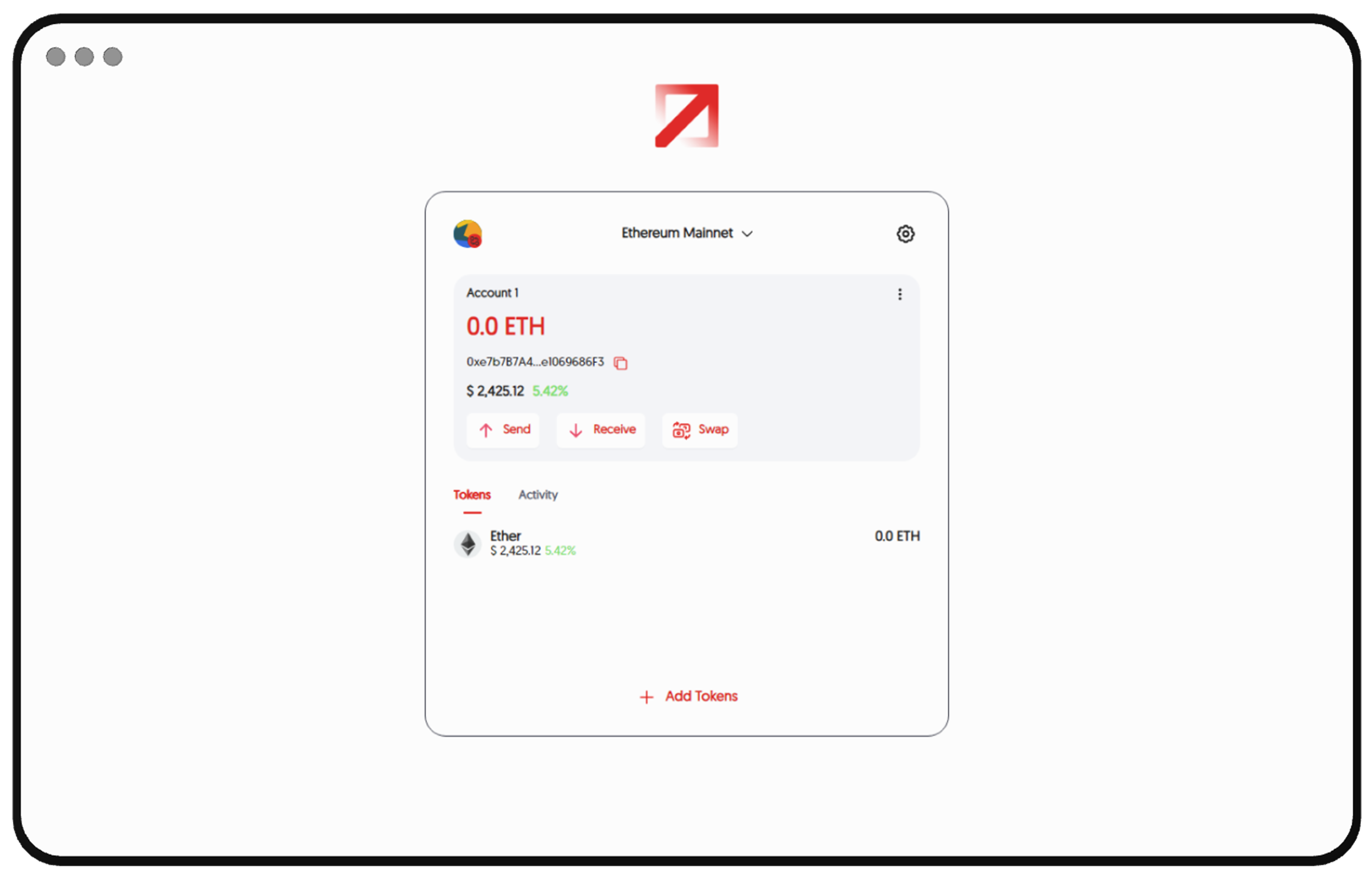 Zchains Wallet Screen 6