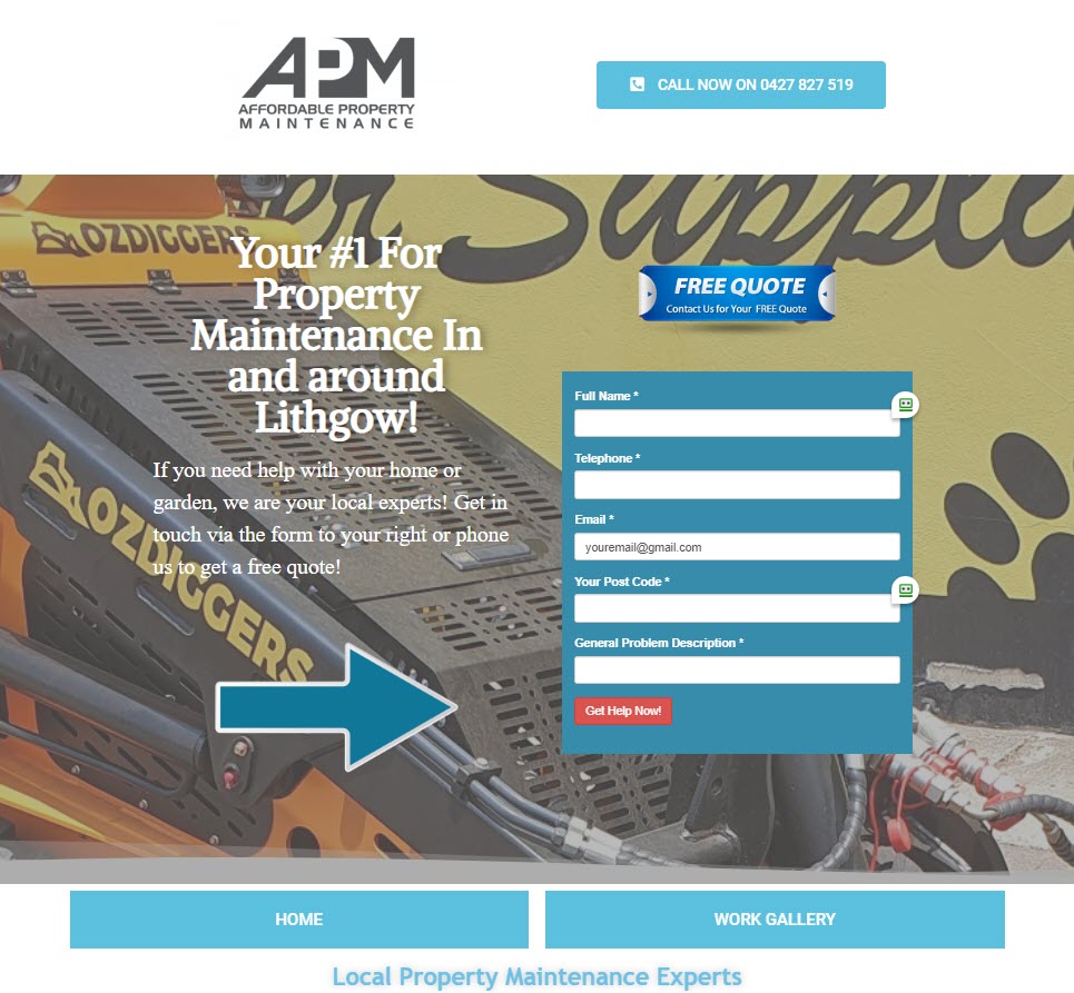 Absolute Beast Website Design Katoomba