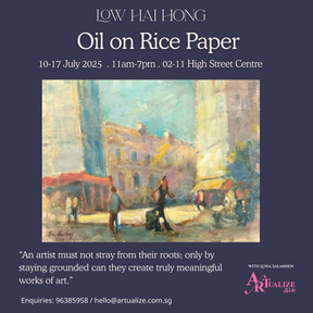 Low Hai Hong: Oil on Rice Paper