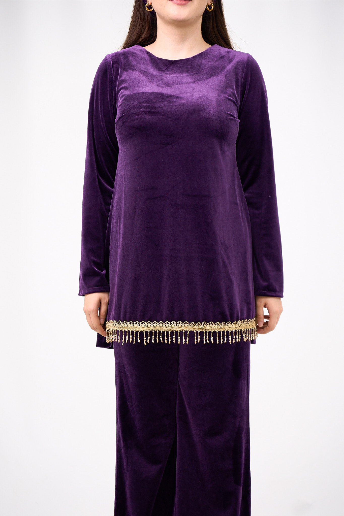 Malohat — siyohrang (tilla dantel etak) 3