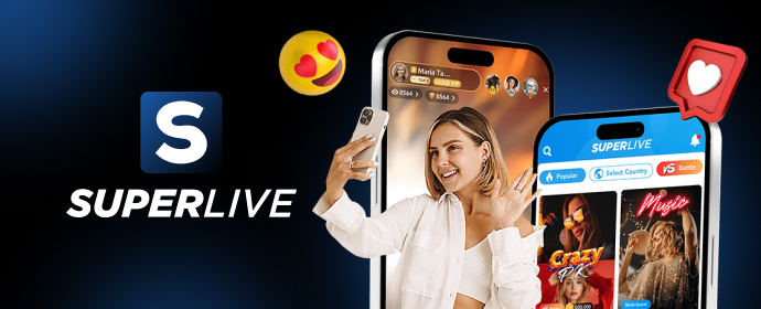 Download & Top up SuperLive (superlive,superlivestreaming) App at JollyMax