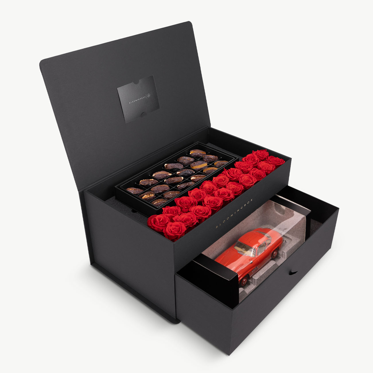Mercedes-Benz Orange 300 SL Coupe Gift Set - Same Day Delivery