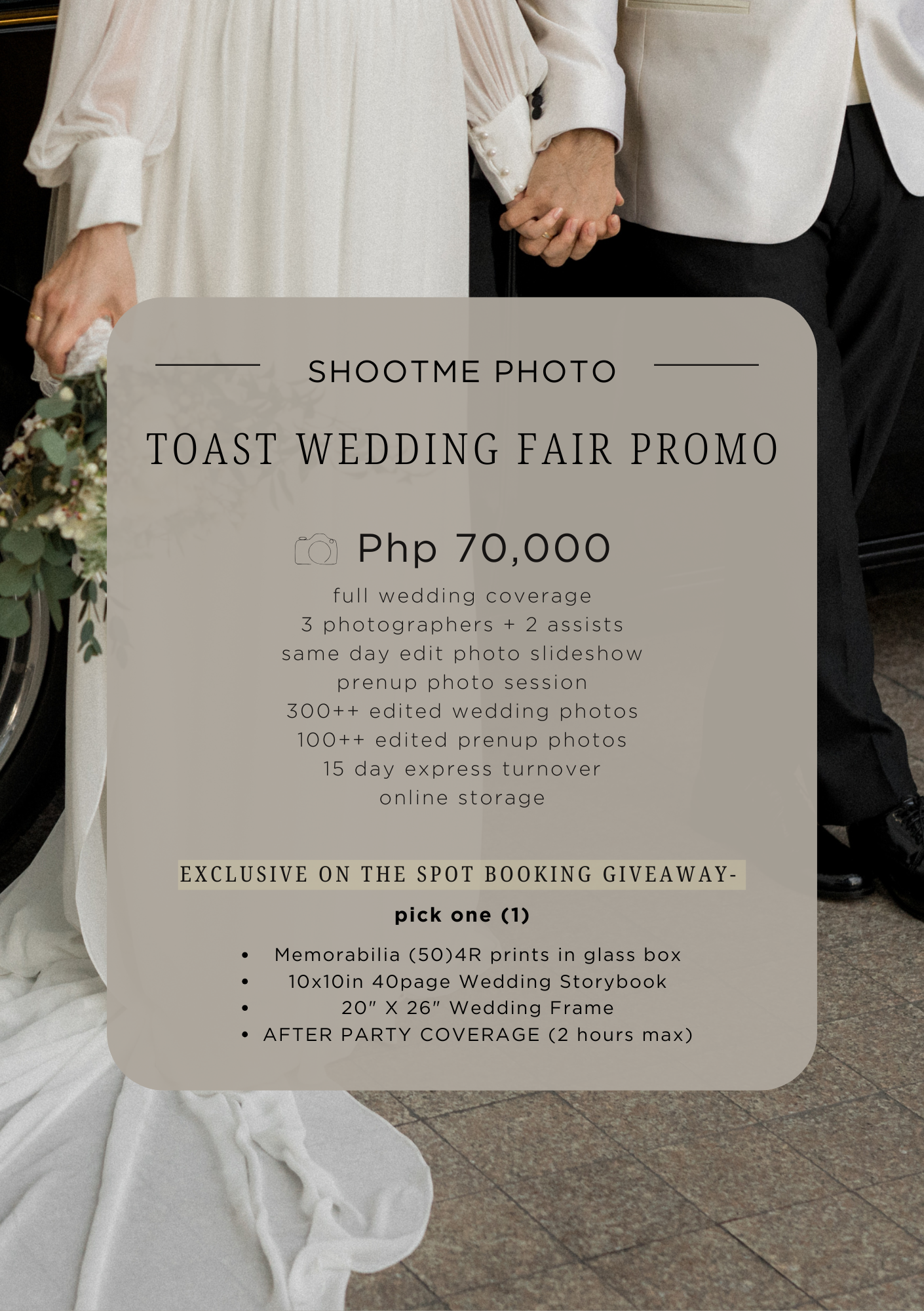 Toast Fair Exclusive Promo - Shootme Photo