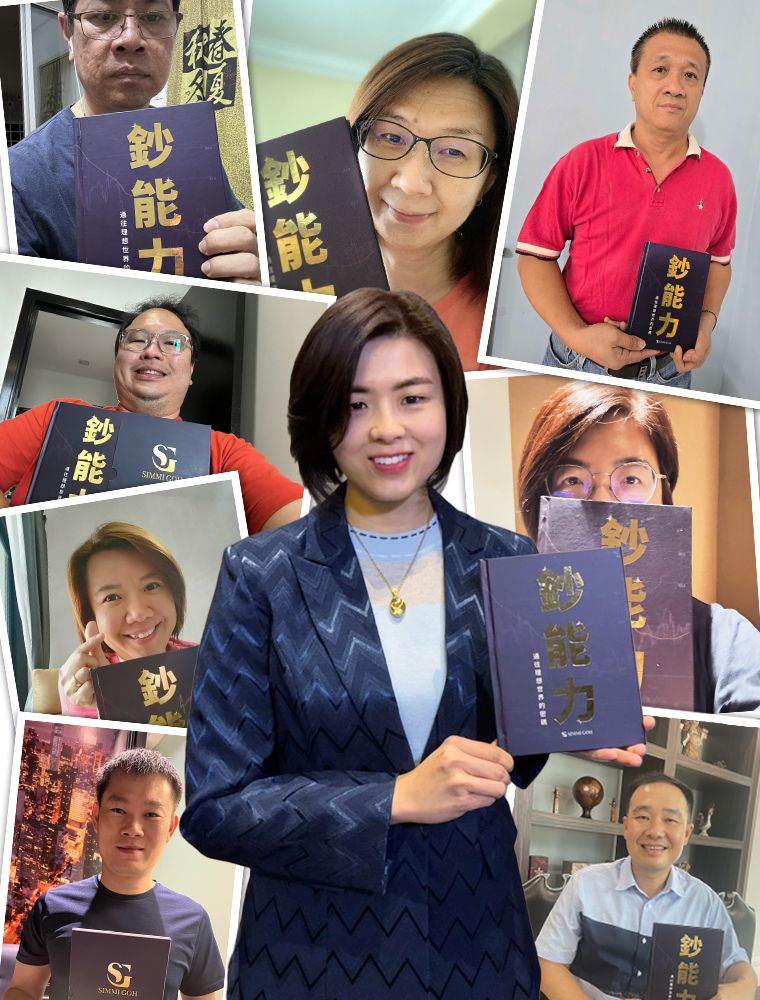 Simmi Goh與衆多穩定獲利學員的合照
