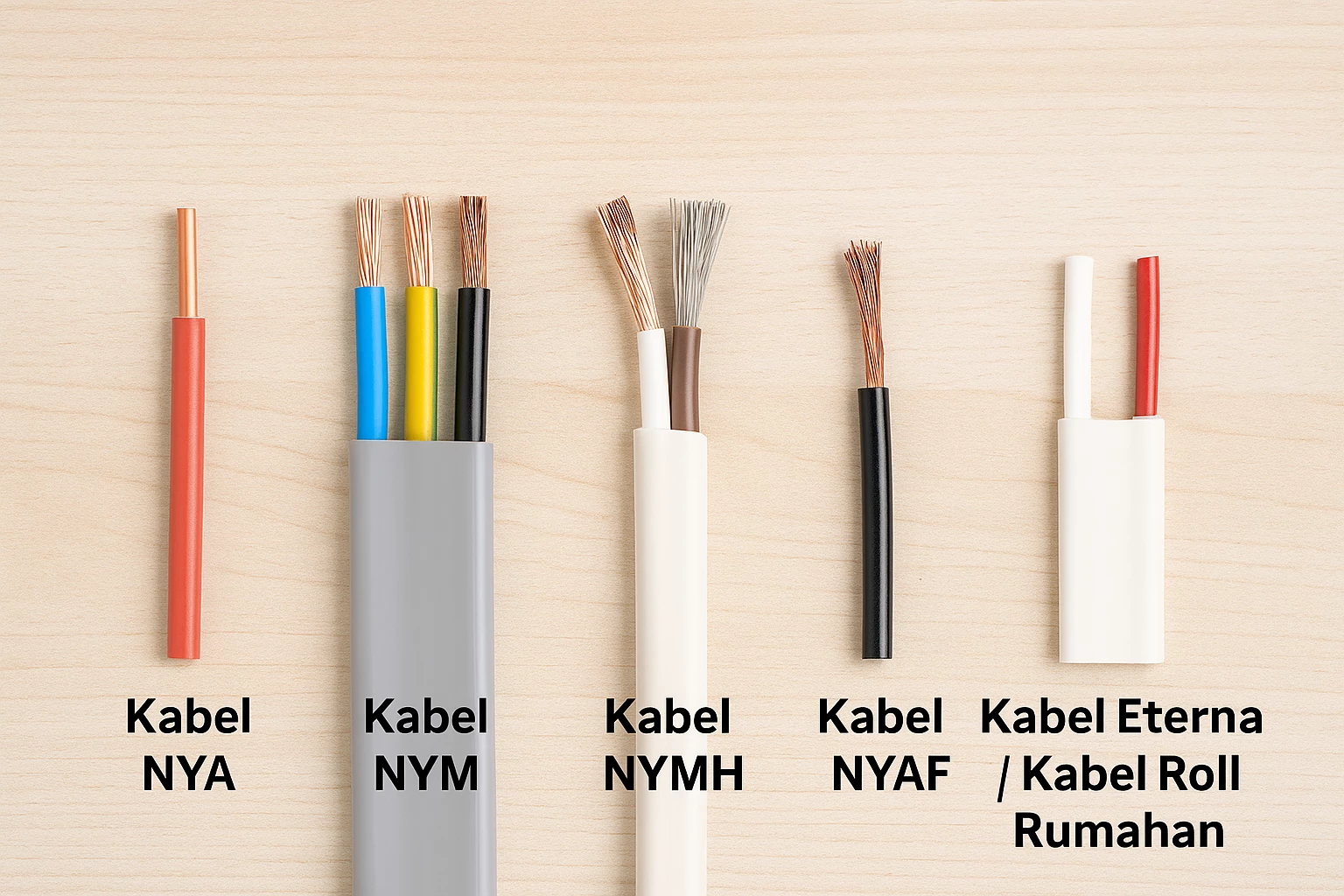 Ukuran Kabel Listrik: Panduan Lengkap untuk Instalasi Aman 2 Jenis-Jenis Ukuran Kabel Listrik untuk Instalasi Rumah