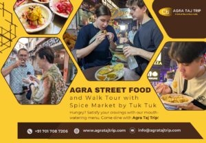 Unveil Agra’s Secrets: Group or Private Walk Tour with Authentic Street Food