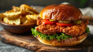 How to Make the Perfect Crispy Chicken Burger at Home
