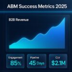 Measuring ABM Success: Key Metrics That Drive B2B Revenue in 2025 3 Measuring ABM Success: Key Metrics That Drive B2B Revenue in 2025