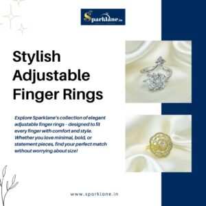 Adjustable Finger Rings – Stylish, Comfortable, and Perfect for Every Occasion