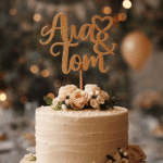 How Personalised Cake Toppers Inspire DIY Event Styling for Birthdays, Weddings, and Baby Showers