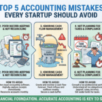 Top 5 Accounting Mistakes Every Startup Should Avoid