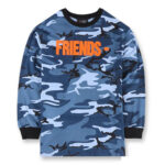 Vlone Friends Blue Camo Sleeve Shirt A Bold Winter Statement