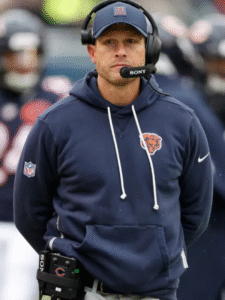 Ben Johnson Chicago Bears Sideline Hoodie 1 Ben Johnson Chicago Bears Sideline Hoodie