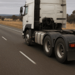 Custom Truck Mud Flaps and Road Safety: How Better Design Reduces Debris Hazards