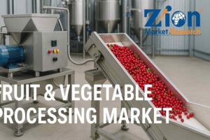 Fruit & Vegetable Processing Market to Reach USD 751.92 Billion by 2034, Expanding at 7.6% CAGR