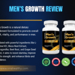 Men’s Growth: The Ultimate Natural Solution for Energy, Libido & Peak Performance