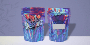 Shiny and Durable Holographic Mylar Bags