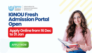 Apply Online for IGNOU Fresh Admission 2026 – Step by Step Guide