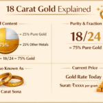 18 Carat Gold – Purity, Percentage, Content and Price Details by Fabulously