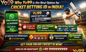 Why Yo99 Can Be Considered the Best Option for Cricket Betting ID in India 1 Why Yo99 Can Be Considered the Best Option for Cricket Betting ID in India