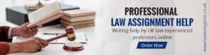 Professional Law Assignment Writing Service in the UK