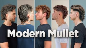 What is the modern mullet haircut trend?