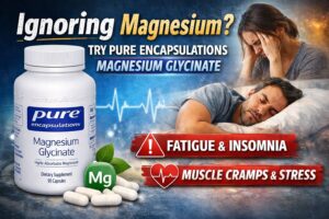 Pure Encapsulations Magnesium Glycinate: Essential Magnesium for Calm, Sleep, and Strength