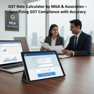 GST Rate Calculator by MGA & Associates Making GST Compliance Clear, Simple, and Accurate