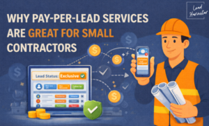Why Pay-Per-Lead Services Are Great for Small Contractors?