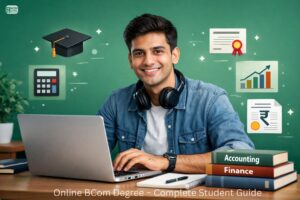 Top Online BCom Degree Programs in India 2026 – Fees, Benefits & Career Growth