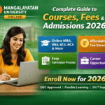 Mangalayatan University Online Admission 2026 | Courses & Fee Structure