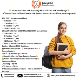 SAP SD Training at Daksha SAP Academy