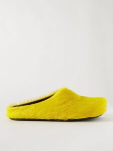 Why Have Yellow Marni Fussbett Slides Become a Quiet Icon in Luxury Casual Footwear?