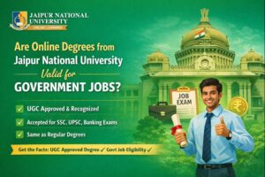 Online Degree Courses from Jaipur National University UGC Approved