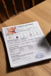 What Information Is Included in a Professional Jewelry Appraisal Report