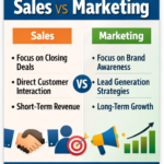 Difference Between Sales and Marketing: A Business Growth Perspective