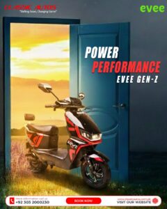 Classic Autos Evee Scooty Dealers Lahore