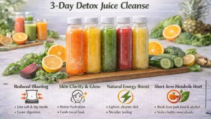 3 Day Detox Juice Cleanse: Benefits, Results & Recipes