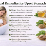 Natural Remedies for Upset Stomach: Effective Relief Options