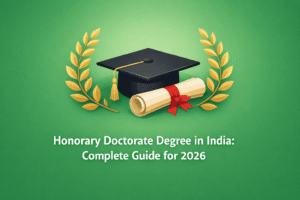 Honorary Doctorate Degree in India 2026: Complete Guide